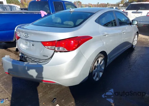 2013 Hyundai Elantra Limited из США, поврежденный, VIN 5NPDH4AE4DH287976